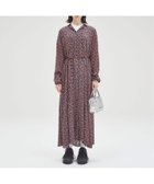 【その他のブランド/Other】のflower print 開襟ワンピース 人気、トレンドファッション・服の通販 founy(ファニー) ファッション Fashion レディースファッション WOMEN ワンピース Dress キャップ Cap ギャザー Gather シューズ Shoes スニーカー Sneakers ダウン Down デニム Denim ネックレス Necklace 長袖 Long Sleeve パール Pearl 羽織 Haori エレガント 上品 Elegant thumbnail ネイビーベース|ID: prp329100004160460 ipo3291000000028716758