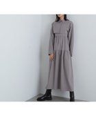 【エヌ ナチュラルビューティーベーシック/N.Natural Beauty basic】のクロップシャツレイヤーワンピース 人気、トレンドファッション・服の通販 founy(ファニー) ファッション Fashion レディースファッション WOMEN ワンピース Dress キャミワンピース Cami Dress クロップド Cropped バランス Balance thumbnail グレー|ID: prp329100004160474 ipo3291000000028716921