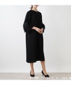 【レリアンプラスハウス/Leilian PLUS HOUSE】のノーカラーワンピ-ス 人気、トレンドファッション・服の通販 founy(ファニー) ファッション Fashion レディースファッション WOMEN ワンピース Dress おすすめ Recommend アクセサリー Accessories シンプル Simple フェイクファー Faux Fur フェミニン Feminine ラグジュアリー Luxury ロング Long 冬 Winter thumbnail ブラック|ID: prp329100004160489 ipo3291000000028717071