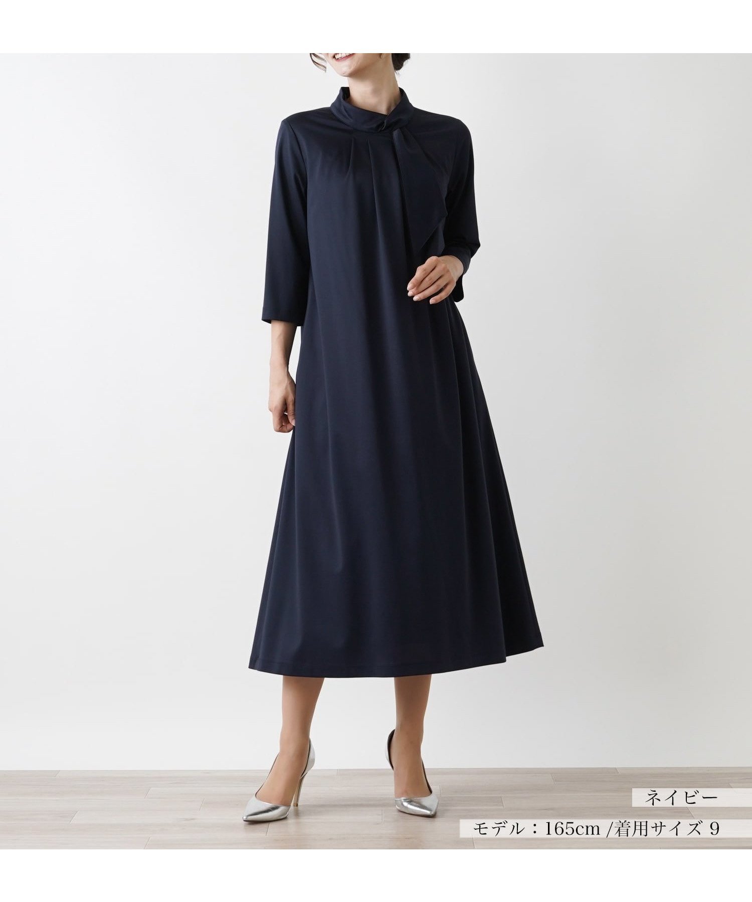 【レリアン/LEILIAN】のワンピ-ス 人気、トレンドファッション・服の通販 founy(ファニー) 　ファッション　Fashion　レディースファッション　WOMEN　ワンピース　Dress　A/W・秋冬　Aw・Autumn/Winter・Fw・Fall-Winter　デコルテ　Decolletage　ロング　Long　エレガント 上品　Elegant　冬　Winter　 other-1|ID: prp329100004160491 ipo3291000000028717082