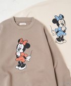 【フリークスストア/FREAK'S STORE】の別注/Minnie Mouse/ミニーマウス 前後 プリント vintage 加工 スウェット【限定展開】 24AW ベージュ|ID: prp329100004160523 ipo3291000000028717377