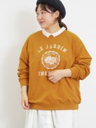 【サマンサモスモス/Samansa Mos2】のミニ裏毛カレッジプリントスウェット 人気、トレンドファッション・服の通販 founy(ファニー) ファッション Fashion レディースファッション WOMEN トップス・カットソー Tops/Tshirt パーカ Sweats スウェット Sweat おすすめ Recommend インナー Inner シンプル Simple スウェット Sweat スリーブ Sleeve プリント Print ヴィンテージ Vintage thumbnail マスタード|ID: prp329100004160636 ipo3291000000028719447