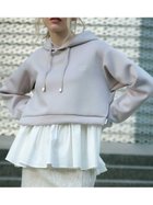 【セルフォード/CELFORD】のmarieclaire*CELFORDCollaborationドッキングフードパーカー 人気、トレンドファッション・服の通販 founy(ファニー) 雑誌掲載アイテム Magazine Items ファッション雑誌 Fashion Magazines ビジンヒャッカ 美人百花 ファッション Fashion レディースファッション WOMEN トップス・カットソー Tops/Tshirt パーカ Sweats 6月号 June Issue ドッキング Docking パーカー Hoodie フリル Frills フレア Flare 雑誌 Magazine thumbnail LGRY[005]|ID: prp329100004160651 ipo3291000000028719538