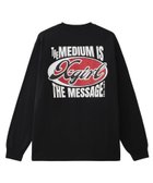 【エックスガール/X-girl】のOVAL AND MESSAGE LOGO L/S TEE 人気、トレンドファッション・服の通販 founy(ファニー) ファッション Fashion レディースファッション WOMEN A/W・秋冬 Aw・Autumn/Winter・Fw・Fall-Winter おすすめ Recommend オーバル Oval グラフィック Graphic デニム Denim プリント Print ベーシック Basic ロング Long 今季 This Season 定番 Standard 長袖 Long Sleeve thumbnail BLACK|ID: prp329100004160672 ipo3291000000028719782