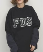 【その他のブランド/Other】のドッキングオーバーワッペンロンT 人気、トレンドファッション・服の通販 founy(ファニー) ファッション Fashion レディースファッション WOMEN トップス・カットソー Tops/Tshirt ロング / Tシャツ T-Shirts ヴィンテージ Vintage シューズ Shoes ジャケット Jacket スニーカー Sneakers デニム Denim ドッキング Docking パーカー Hoodie フレア Flare レギンス Leggings ワッフル Waffle おすすめ Recommend エレガント 上品 Elegant thumbnail ブラック|ID: prp329100004160682 ipo3291000000028719862