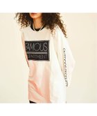 【その他のブランド/Other】のロゴロンTEE 人気、トレンドファッション・服の通販 founy(ファニー) ファッション Fashion レディースファッション WOMEN トップス・カットソー Tops/Tshirt ロング / Tシャツ T-Shirts サンダル Sandals シューズ Shoes スニーカー Sneakers スポーティ Sporty スリーブ Sleeve デニム Denim ビンテージ Vintage フレア Flare ボックス Box レギンス Leggings ロング Long おすすめ Recommend エレガント 上品 Elegant thumbnail ホワイト|ID: prp329100004160708 ipo3291000000028720015