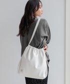 【ローリーズファーム/LOWRYS FARM】のギャザーショルダーBAG アイボリー05|ID:prp329100004160781