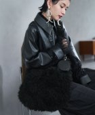 【ハレ/HARE】のファーBIGショルダーバッグ 人気、トレンドファッション・服の通販 founy(ファニー) ファッション Fashion レディースファッション WOMEN バッグ Bag ビッグ Big フェイクファー Faux Fur ポーチ Pouch リップ Lip ワンポイント One Point ビジネス 仕事 通勤 Business thumbnail ブラック09|ID: prp329100004160809 ipo3291000000028720701