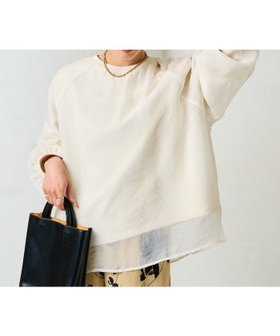 【フリークスストア/FREAK'S STORE】のオーガンジー 重ね ラグラン スウェット【限定展開】 人気、トレンドファッション・服の通販 founy(ファニー) ファッション Fashion レディースファッション WOMEN トップス・カットソー Tops/Tshirt パーカ Sweats スウェット Sweat A/W・秋冬 Aw・Autumn/Winter・Fw・Fall-Winter S/S・春夏 Ss・Spring/Summer 冬 Winter エアリー Airy オーガンジー Organdy スウェット Sweat バランス Balance ビッグ Big ロング Long 夏 Summer 春 Spring 秋 Autumn/Fall |ID:prp329100004160863