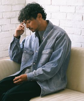 【ベイフロー/BAYFLOW / MEN】のウエスタン長袖シャツ 人気、トレンドファッション・服の通販 founy(ファニー) ファッション Fashion メンズファッション MEN インナー Inner ウエスタン Western カーディガン Cardigan コーデュロイ Corduroy デニム Denim フラップ Flap ヨーク Yoke ヴィンテージ Vintage 秋 Autumn/Fall 羽織 Haori 長袖 Long Sleeve |ID:prp329100004161594