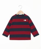 【その他のブランド/Other】のTHE NORTH FACE/NTJ32320 L/S F-BORDER TEE 人気、トレンドファッション・服の通販 founy(ファニー) ファッション Fashion キッズファッション KIDS なめらか Smooth ボーダー Border 長袖 Long Sleeve thumbnail ネイビー|ID: prp329100004161613 ipo3291000000028790964