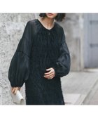 【スマイルオーキッド/SMILE ORCHID】のフラワーモチーフバルーン袖ワンピース 人気、トレンドファッション・服の通販 founy(ファニー) ファッション Fashion レディースファッション WOMEN ワンピース Dress アクセサリー Accessories スリーブ Sleeve バルーン Balloon フラワー Flower モチーフ Motif エレガント 上品 Elegant 無地 Plain Color 結婚式 Wedding Ceremony thumbnail ブラック系2|ID: prp329100004161623 ipo3291000000028732941