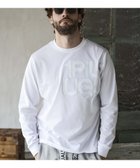 【シフォン/SHIFFON / MEN】の1PIU1UGUALE3 RELAX/UST-24082 カットオフロゴロングTシャツ 人気、トレンドファッション・服の通販 founy(ファニー) ファッション Fashion メンズファッション MEN インナー Inner シンプル Simple ジャケット Jacket スラックス Slacks ダメージ Damage デニム Denim フロント Front リラックス Relax ロング Long thumbnail white|ID: prp329100004161688 ipo3291000000028734765