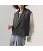 【ハレ/HARE / MEN】のキリカエショートベスト 人気、トレンドファッション・服の通販 founy(ファニー) ファッション Fashion メンズファッション MEN コンパクト Compact サテン Satin ショート Short セットアップ Set Up トレンド Trend ベスト Vest エレガント 上品 Elegant thumbnail グレー系18|ID: prp329100004161723 ipo3291000000028735169