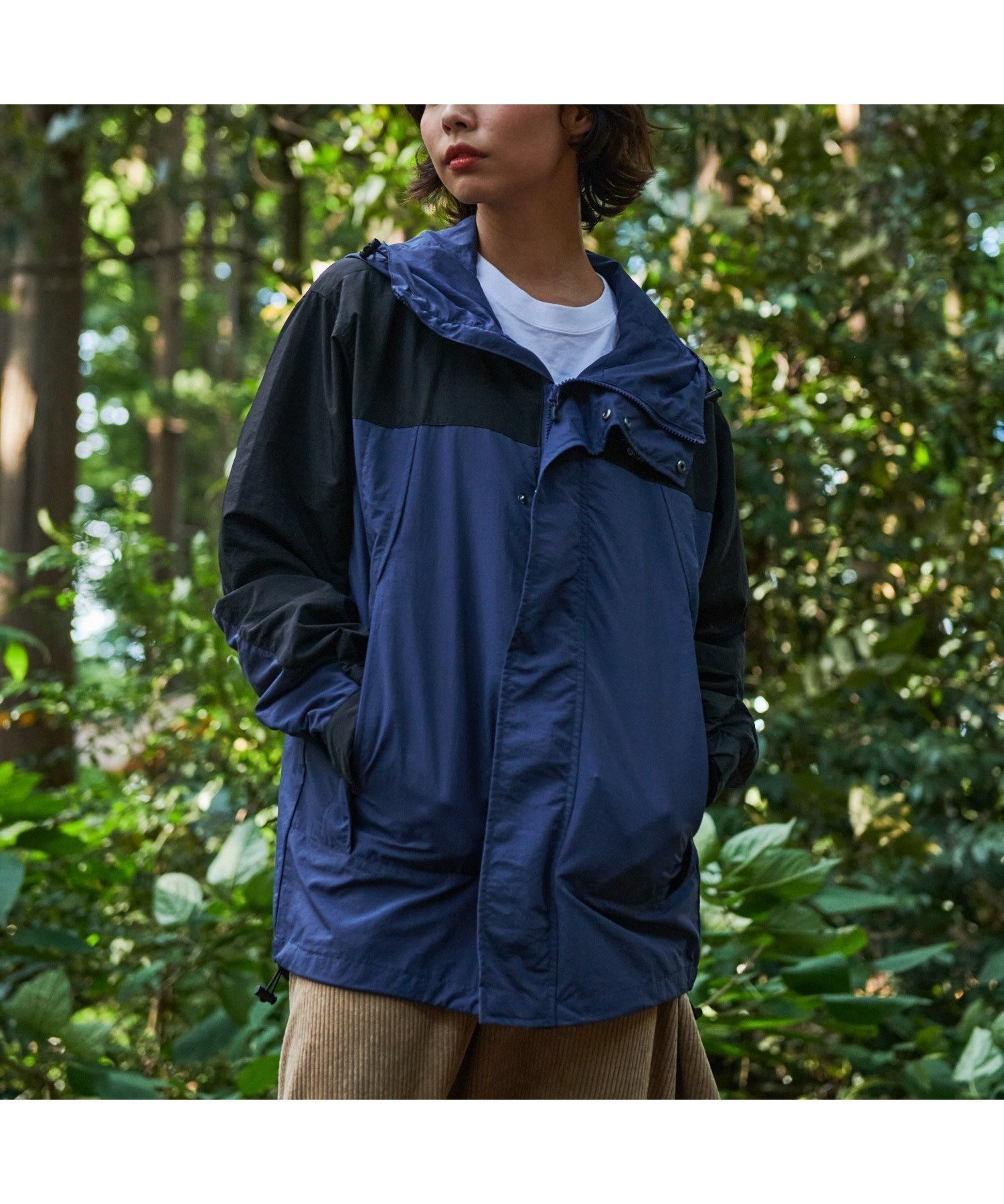 【ジーンズメイト/JEANS MATE / MEN】のOUTDOOR PRODUCTS/切替 マウンテンパーカー インテリア・キッズ・メンズ・レディースファッション・服の通販 founy(ファニー) 　ファッション　Fashion　メンズファッション　MEN　パーカー　Hoodie　切替　Switching　ネービー|ID: prp329100004161764 ipo3291000000028735463