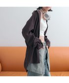 【センスオブプレイス/SENSE OF PLACE by URBAN RESEARCH / MEN】の『ユニセックス』カラールーズシャツ 人気、トレンドファッション・服の通販 founy(ファニー) ファッション Fashion メンズファッション MEN 2024年 2024 2024-2025秋冬・A/W Aw/Autumn/Winter/Fw/Fall/2024-2025 A/W・秋冬 Aw・Autumn/Winter・Fw・Fall-Winter 冬 Winter スラックス Slacks チェック Check デニム Denim ドレープ Drape ベーシック Basic 定番 Standard thumbnail BROWN|ID: prp329100004161777 ipo3291000000028735509