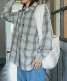 【センスオブプレイス/SENSE OF PLACE by URBAN RESEARCH / MEN】の『ユニセックス』カラールーズシャツ BLU CHECK|ID: prp329100004161777 ipo3291000000028735513