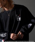 【その他のブランド/Other】の別注 MLB スリーブロゴプリントロンT 人気、トレンドファッション・服の通販 founy(ファニー) ファッション Fashion メンズファッション MEN A/W・秋冬 Aw・Autumn/Winter・Fw・Fall-Winter 冬 Winter おすすめ Recommend カーゴパンツ Cargo Pants スラックス Slacks デニム Denim トレンド Trend フロント Front プリント Print ベーシック Basic 別注 Special Order thumbnail チャコールグレー|ID: prp329100004161801 ipo3291000000028735685