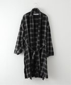 【ジャーナルスタンダード レリューム/JOURNAL STANDARD relume】の【PROVOKE/プロヴォーク】 ombrercheck gown ガウンコート 人気、トレンドファッション・服の通販 founy(ファニー) ファッション Fashion レディースファッション WOMEN アウター Coat Outerwear コート Coats 2024年 2024 2024-2025秋冬・A/W Aw/Autumn/Winter/Fw/Fall/2024-2025 ガウン Gown thumbnail ブラック|ID: prp329100004161903 ipo3291000000028736402