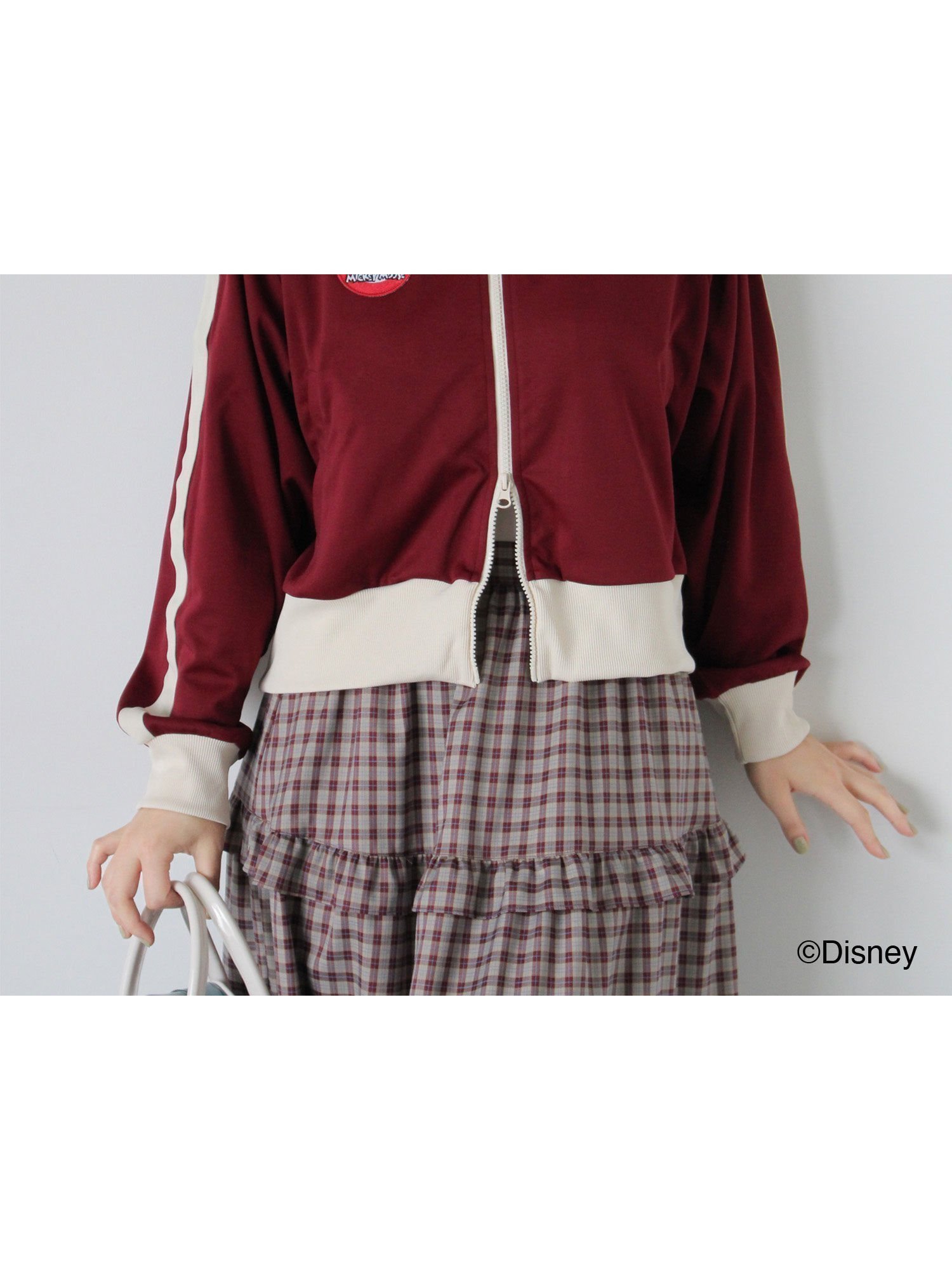 【エヘカソポ/ehka sopo】の【Disney】ミッキー フレンズ/トラックジャケット 人気、トレンドファッション・服の通販 founy(ファニー) 　ファッション　Fashion　レディースファッション　WOMEN　アウター　Coat Outerwear　ジャケット　Jackets　ガーリー　Girly　ジャケット　Jacket　トレンド　Trend　フロント　Front　定番　Standard　 other-1|ID: prp329100004161934 ipo3291000000028736666