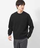 【その他のブランド/Other】のクリアミラノリブ クルーネック ニット 人気、トレンドファッション・服の通販 founy(ファニー) ファッション Fashion メンズファッション MEN おすすめ Recommend アクリル Acrylic インナー Inner シンプル Simple スニーカー Sneakers デニム Denim ブルゾン Blouson thumbnail BLACK|ID: prp329100004161955 ipo3291000000028736939