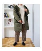 【その他のブランド/Other】のボアひょうたんキルティングコート 人気、トレンドファッション・服の通販 founy(ファニー) ファッション Fashion レディースファッション WOMEN アウター Coat Outerwear コート Coats キルティング Quilting キルト Quilt コンビ Combination シンプル Simple フロント Front ポケット Pocket thumbnail カーキ|ID: prp329100004161956 ipo3291000000028736948