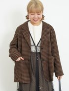 【サマンサモスモス/Samansa Mos2】の麻混テーラードジャケット 人気、トレンドファッション・服の通販 founy(ファニー) ファッション Fashion レディースファッション WOMEN アウター Coat Outerwear ジャケット Jackets テーラードジャケット Tailored Jackets thumbnail ネイビー|ID: prp329100004161959 ipo3291000000028736984