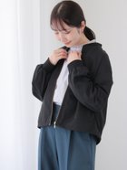 【テチチ/Te chichi】の【撥水/花粉防止】リブブルゾン 人気、トレンドファッション・服の通販 founy(ファニー) ファッション Fashion レディースファッション WOMEN アウター Coat Outerwear ブルゾン Blouson/Jackets ギャザー Gather バランス Balance フロント Front エレガント 上品 Elegant thumbnail ブラック|ID: prp329100004161961 ipo3291000000028737007