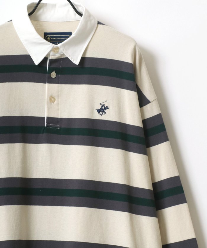 【ラザル/LAZAR / MEN】のBEVERLY HILLS POLO CLUB/ラガーシャツ インテリア・キッズ・メンズ・レディースファッション・服の通販 founy(ファニー) https://founy.com/ ファッション Fashion メンズファッション MEN キャップ Cap グラフィック Graphic スタンダード Standard スニーカー Sneakers スポーツ Sports ダウン Down デニム Denim トレンド Trend 定番 Standard 人気 Popularity パーカー Hoodie ビッグ Big ベスト Vest ベーシック Basic ボーダー Border ルーズ Loose ロング Long ワイド Wide ワンポイント One Point 再入荷 Restock/Back In Stock/Re Arrival プチプライス・低価格 Affordable おすすめ Recommend ギフト プレゼント Gift Present |ID: prp329100004161965 ipo3291000000028737021