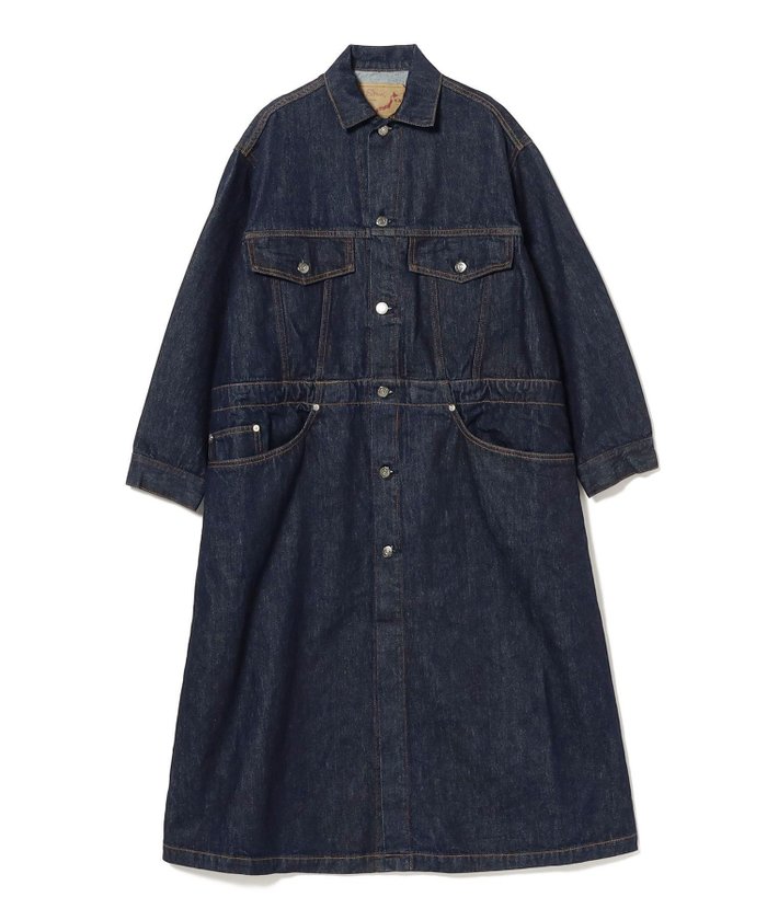 【ビームス ウイメン/BEAMS】のorSlow / Denim Coat インテリア・キッズ・メンズ・レディースファッション・服の通販 founy(ファニー) https://founy.com/ ファッション Fashion レディースファッション WOMEN アウター Coat Outerwear コート Coats おすすめ Recommend アンティーク Antique ジャケット Jacket スウェット Sweat デニム Denim ロング Long ワーク Work |ID: prp329100004161977 ipo3291000000028737170