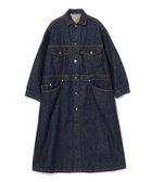 【ビームス ウイメン/BEAMS】のorSlow / Denim Coat 人気、トレンドファッション・服の通販 founy(ファニー) ファッション Fashion レディースファッション WOMEN アウター Coat Outerwear コート Coats おすすめ Recommend アンティーク Antique ジャケット Jacket スウェット Sweat デニム Denim ロング Long ワーク Work thumbnail ONE_WASH81|ID: prp329100004161977 ipo3291000000028737173