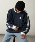 【ジップファイブ/ZIP FIVE】のZIPFIVE*KANGOL 裏起毛ハーフジップスウェット 人気、トレンドファッション・服の通販 founy(ファニー) ファッション Fashion レディースファッション WOMEN トップス・カットソー Tops/Tshirt パーカ Sweats スウェット Sweat ベーシック Basic 別注 Special Order thumbnail B-NAVY|ID: prp329100004162001 ipo3291000000028737367