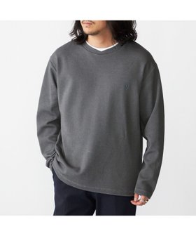 【シップス/SHIPS / MEN】の【WEB限定】SHIPS ワンポイントロゴ ミラノリブ フェイクレイヤード ロングスリーブTシャツ 24AW 人気、トレンドファッション・服の通販 founy(ファニー) ファッション Fashion メンズファッション MEN インナー Inner スリーブ Sleeve ミラノリブ Milan Ribs リラックス Relax ロング Long ワンポイント One Point 2024年 2024 2024-2025秋冬・A/W Aw/Autumn/Winter/Fw/Fall/2024-2025 |ID:prp329100004162012