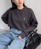 【その他のブランド/Other】のFR刺繍裏毛スウェット 人気、トレンドファッション・服の通販 founy(ファニー) ファッション Fashion レディースファッション WOMEN トップス・カットソー Tops/Tshirt パーカ Sweats スウェット Sweat 2024年 2024 2024-2025秋冬・A/W Aw/Autumn/Winter/Fw/Fall/2024-2025 A/W・秋冬 Aw・Autumn/Winter・Fw・Fall-Winter おすすめ Recommend ショルダー Shoulder シンプル Simple スウェット Sweat ドロップ Drop ボトム Bottom ワイド Wide 定番 Standard thumbnail チャコールグレー|ID: prp329100004162188 ipo3291000000028738792