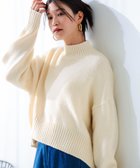 【ビーミングライフストアバイビームス/B:MING LIFE STORE by BEAMS】のバックスリット ハイネック ニット 24AW 人気、トレンドファッション・服の通販 founy(ファニー) ファッション Fashion レディースファッション WOMEN トップス・カットソー Tops/Tshirt ニット Knit Tops 2024年 2024 2024-2025秋冬・A/W Aw/Autumn/Winter/Fw/Fall/2024-2025 おすすめ Recommend スリット Slit タートルネック Turtleneck デニム Denim ハイネック High Neck バランス Balance フェミニン Feminine thumbnail OFF WHITE|ID: prp329100004162217 ipo3291000000028739493