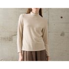 【リリアンビューティエクラ/Liliane Burty ECLAT】の【S・Mサイズ】ベア天竺細ボーダー ハイネックTシャツ 人気、トレンドファッション・服の通販 founy(ファニー) ファッション Fashion レディースファッション WOMEN トップス・カットソー Tops/Tshirt シャツ/ブラウス Shirts/Blouses ロング / Tシャツ T-Shirts インナー Inner カットソー Cut And Sew コレクション Collection シンプル Simple ジャケット Jacket 長袖 Long Sleeve ハイネック High Neck ベスト Vest ベーシック Basic ボーダー Border リュクス Luxe A/W・秋冬 Aw・Autumn/Winter・Fw・Fall-Winter thumbnail ライトベージュ|ID: prp329100004162298 ipo3291000000028868998