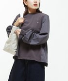 【コンバーストウキョウ/CONVERSE TOKYO】のBACK GATHER DOCKING PULLOVER 人気、トレンドファッション・服の通販 founy(ファニー) ファッション Fashion レディースファッション WOMEN トップス・カットソー Tops/Tshirt プルオーバー Pullover おすすめ Recommend カットソー Cut And Sew ギャザー Gather スラックス Slacks タイトスカート Tight Skirt デニム Denim トレンド Trend ドッキング Docking フェミニン Feminine リラックス Relax ロング Long ワイド Wide ワンポイント One Point エレガント 上品 Elegant 定番 Standard thumbnail チャコールグレー|ID: prp329100004162314 ipo3291000000028741150