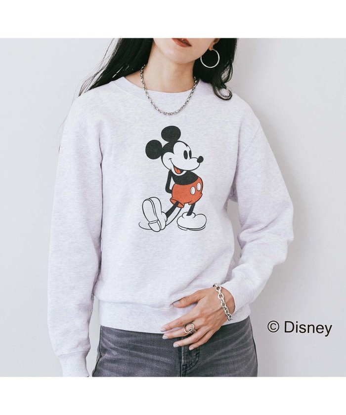 【ドゥ アルシーヴ/Doux archives】の【GOOD ROCK SPEED】MICKEY MOUSE/Sweatshi インテリア・キッズ・メンズ・レディースファッション・服の通販 founy(ファニー) https://founy.com/ ファッション Fashion レディースファッション WOMEN トップス・カットソー Tops/Tshirt パーカ Sweats スウェット Sweat 2024年 2024 2024-2025秋冬・A/W Aw/Autumn/Winter/Fw/Fall/2024-2025 グラフィック Graphic スウェット Sweat プリント Print ヴィンテージ Vintage |ID: prp329100004162356 ipo3291000000028741451