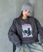 【フリークスストア/FREAK'S STORE】のスリーキャット プリントスウェット 限定展開 24AW 人気、トレンドファッション・服の通販 founy(ファニー) ファッション Fashion レディースファッション WOMEN トップス・カットソー Tops/Tshirt パーカ Sweats スウェット Sweat 2024年 2024 2024-2025秋冬・A/W Aw/Autumn/Winter/Fw/Fall/2024-2025 A/W・秋冬 Aw・Autumn/Winter・Fw・Fall-Winter 冬 Winter おすすめ Recommend ガーリー Girly グラフィック Graphic スウェット Sweat スラックス Slacks デニム Denim ビッグ Big フレア Flare プリント Print モチーフ Motif 猫 Cat thumbnail チャコールグレー|ID: prp329100004162382 ipo3291000000028741908