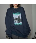 【フリークスストア/FREAK'S STORE】のスリーキャット プリントスウェット 限定展開 24AW 人気、トレンドファッション・服の通販 founy(ファニー) ファッション Fashion レディースファッション WOMEN トップス・カットソー Tops/Tshirt パーカ Sweats スウェット Sweat 2024年 2024 2024-2025秋冬・A/W Aw/Autumn/Winter/Fw/Fall/2024-2025 A/W・秋冬 Aw・Autumn/Winter・Fw・Fall-Winter 冬 Winter おすすめ Recommend ガーリー Girly グラフィック Graphic スウェット Sweat スラックス Slacks デニム Denim ビッグ Big フレア Flare プリント Print モチーフ Motif 猫 Cat thumbnail ネイビー|ID: prp329100004162382 ipo3291000000028741909