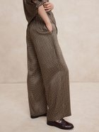 【バナナリパブリック ファクトリーストア/BANANA REPUBLIC FACTORY STORE】のBANANA REPUBLIC FACTORY STORE STRAIGHT RELAXED PULL ON PANT MB 人気、トレンドファッション・服の通販 founy(ファニー) ファッション Fashion レディースファッション WOMEN クラシカル Classical スウェット Sweat チェック Check テクスチャー Texture プリント Print ベーシック Basic ラグジュアリー Luxury thumbnail BLACK_GEO|ID: prp329100004162430 ipo3291000000028833318