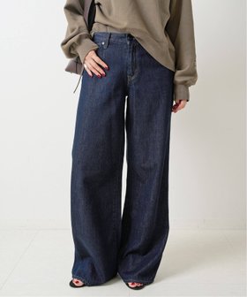 【スピック&スパン/Spick & Span】のAUTHEN / オーセン SILKNIZED DENIM LOWRISE WIDE LEG AUT-042SN-001 人気、トレンドファッション・服の通販 founy(ファニー) ファッション Fashion レディースファッション WOMEN 定番 Standard |ID:prp329100004162446