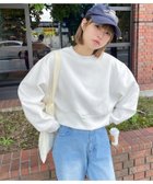 【チルファー/Chillfar】のカラークロップドスウェット 人気、トレンドファッション・服の通販 founy(ファニー) ファッション Fashion レディースファッション WOMEN トップス・カットソー Tops/Tshirt パーカ Sweats スウェット Sweat ショート Short シンプル Simple トレンド Trend トレーナー Trainer ベーシック Basic 切替 Switching 秋 Autumn/Fall thumbnail WHITE|ID: prp329100004162479 ipo3291000000028742834