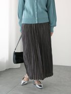 【テチチ/Te chichi】のワッシャープリーツスカート 人気、トレンドファッション・服の通販 founy(ファニー) ファッション Fashion レディースファッション WOMEN スカート Skirt プリーツスカート Pleated Skirts ギャザー Gather バランス Balance thumbnail チャコールグレー|ID: prp329100004162501 ipo3291000000028743029