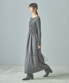 【ラコレ/LAKOLE】のシャーリングワンピース 人気、トレンドファッション・服の通販 founy(ファニー) ファッション Fashion レディースファッション WOMEN ワンピース Dress インナー Inner カットソー Cut And Sew ギャザー Gather シャーリング Shirring スウェット Sweat タートル Turtle thumbnail グレー15|ID: prp329100004162518 ipo3291000000028743224