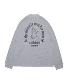 【その他のブランド/Other】の【UNBIND】OASIS MOCK LONG TEE 人気、トレンドファッション・服の通販 founy(ファニー) ファッション Fashion レディースファッション WOMEN インナー Inner プリント Print ベーシック Basic モックネック Mock Neck ロング Long thumbnail グレー|ID: prp329100004162804 ipo3291000000028745973