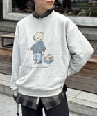 【シーピーシーエム/CPCM】のアニマル柄裏毛スウェット 人気、トレンドファッション・服の通販 founy(ファニー) ファッション Fashion レディースファッション WOMEN トップス・カットソー Tops/Tshirt パーカ Sweats スウェット Sweat アニマル Animal イラスト Illustration スウェット Sweat プリント Print 秋 Autumn/Fall thumbnail グレーその他3|ID: prp329100004162855 ipo3291000000028753362