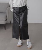 【フリーズマート/FREE'S MART】のフロントジップナロースカート 人気、トレンドファッション・服の通販 founy(ファニー) ファッション Fashion レディースファッション WOMEN スカート Skirt シンプル Simple スリット Slit ダブル Double チェック Check フロント Front 切替 Switching thumbnail ブラック|ID: prp329100004162874 ipo3291000000028753472