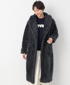 【デッサン/Dessin】のボアテーラードコート 人気、トレンドファッション・服の通販 founy(ファニー) ファッション Fashion レディースファッション WOMEN アウター Coat Outerwear コート Coats テーラード Tailored thumbnail チャコールグレー|ID: prp329100004162878 ipo3291000000028753482