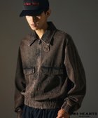 【フリークスストア/FREAK'S STORE】のMR HEARTS ミスターハーツ VINTAGE WASH DENIM ZIP BLOUSON 【限定展開】 人気、トレンドファッション・服の通販 founy(ファニー) ファッション Fashion レディースファッション WOMEN アウター Coat Outerwear ブルゾン Blouson/Jackets A/W・秋冬 Aw・Autumn/Winter・Fw・Fall-Winter 冬 Winter おすすめ Recommend インナー Inner クラシック Classic ショート Short トレンド Trend バランス Balance ベーシック Basic ボトム Bottom thumbnail ブラウン|ID: prp329100004162893 ipo3291000000028753608